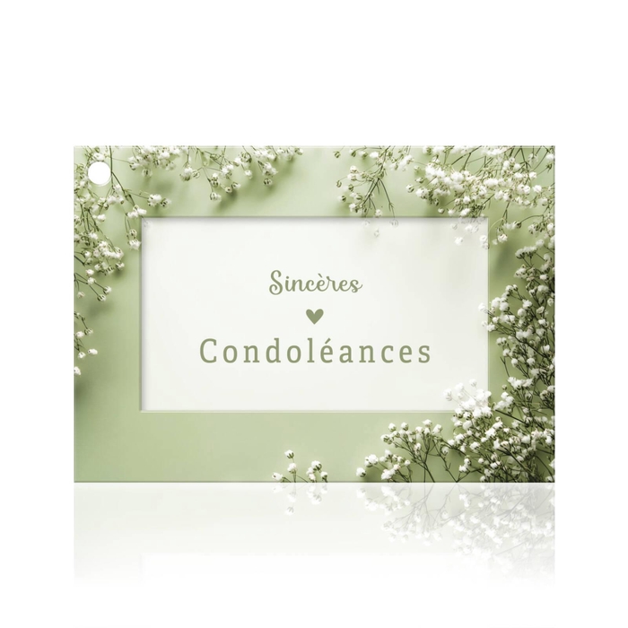 <h4>Sincères condoléances (1117912F)</h4>