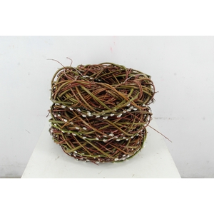 WREATH  PUSSY WILLOW Ø45CM