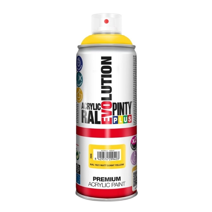 <h4>Decoration Colorspray Sunny Yellow 400ml</h4>
