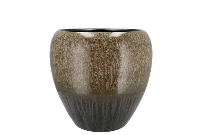 <h4>Jade Forest Green Pot 18x16cm</h4>