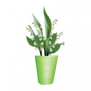 Muguet Potcover Harmony d10.5*12.5cm