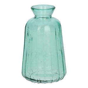 Bottle Carmen d3.5\\6.5xh11 turquoise transparent