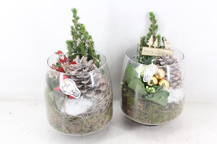 <h4>arr2 PL - Glas pot op voet LED 999/6</h4>