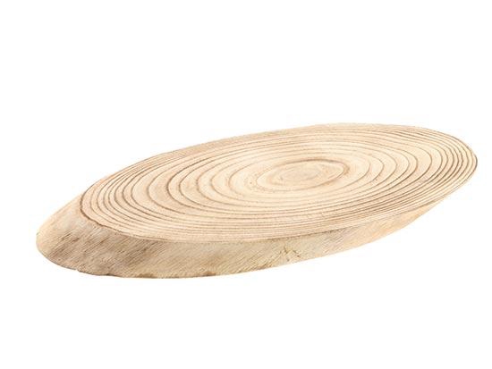 Wood Slice Arbori Ovl L45W22H3