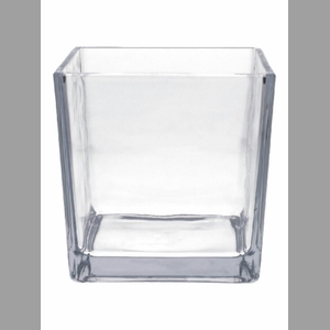 DF01-665220700 - Pot square Maddey 12x12x12 clear