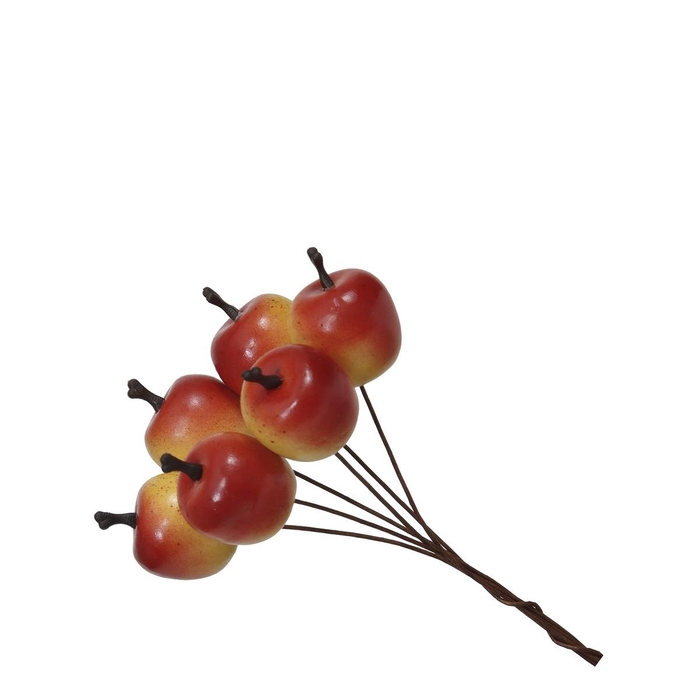 <h4>Christmas Deco apple/wire 20mm x36</h4>