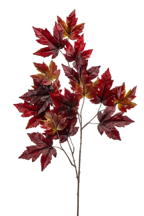 <h4>Maple lvs spray burgundy 90cm</h4>