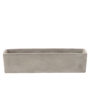 Concrete Bowl Rectangle 35x8x9cm