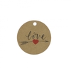 Bruiloft Labels Love d05cm x50