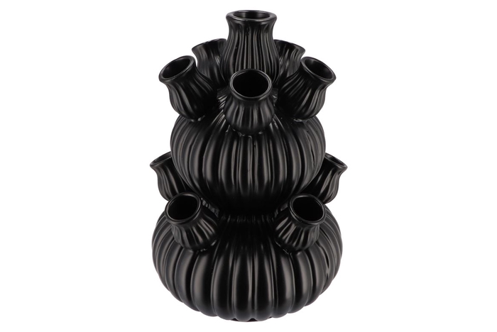 Amsterdam Black Tulip Vase Bubbles 42x62cm