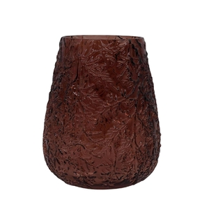 Herfst Glas vaas Forest d20*24cm