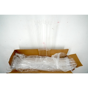 Stick cardholder plastic 45cm transparent dp205
