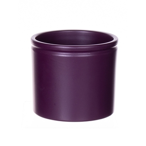 Pot Lucca d15.5xh13 aubergine