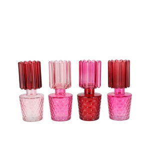 Bicolore Dutch Pink Mix Vase Ass 8x17cm