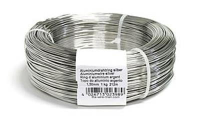 <h4>DRAAD ALUMINIUMDR ZILVER</h4>