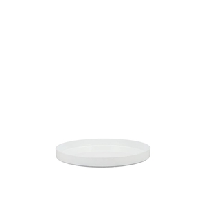 Melamine White Tray 22x22x2cm