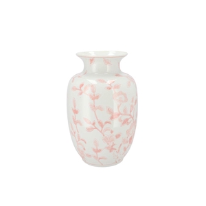 Hailey Pink Porcelain Vase Flower 21x32cm