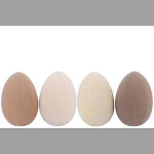 Easter Flock Natural Brown Egg Xl Ass 38x38x53cm
