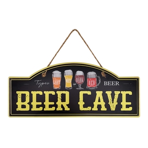 Wall Hanger Mtl Beercave 98271