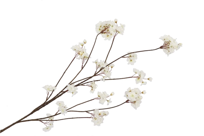 Silk Cherry Blossom White 126cm