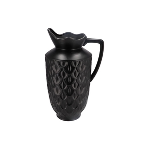 Inga Boa Black Vase 28x23x46cm Nm