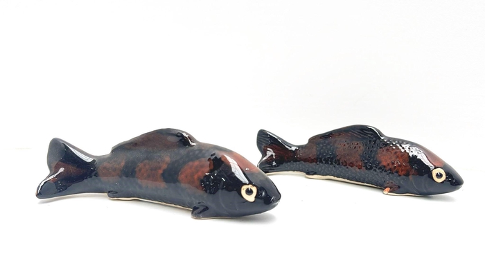 <h4>Koi fish, glazed, height 5cm. 5 or 10 pcs.</h4>