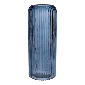 DF02-665303500 - Vase Nora d7.2/10xh25 denim blue