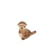 Wonderland Brown Bird 10x8x10cm