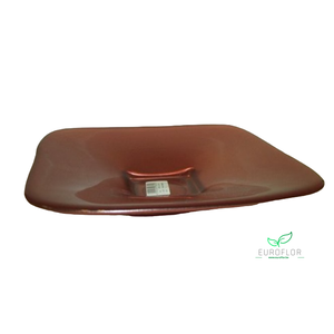 GLAS SCHAAL DUSKY PINK H4.5 D22