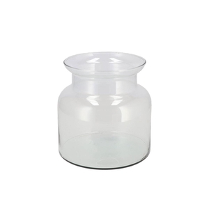 Glass Milk Bottle 19x19cm