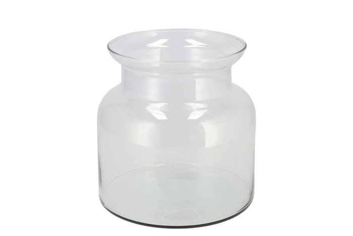 <h4>Glass Milk Bottle 19x19cm</h4>