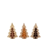 Pine Tree 3d Woods Brown 15x10x3cm