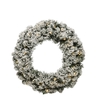 Kerst LED krans snow 35cm