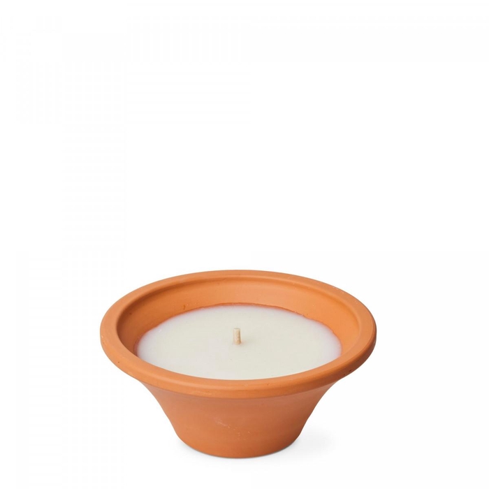 <h4>Outdoor Kaars schaal terracotta d15*6.5cm</h4>