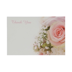 Labels Cards 9*6cm x50 Th.You Roses