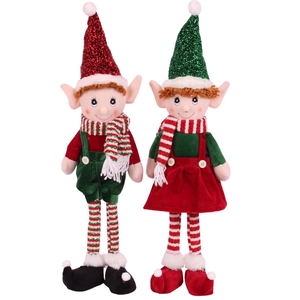 Dec Standing Christmas Elf (H55cm)