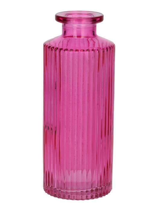 <h4>DF02-666112200 - Bottle Caro16 d3.5/5.2xh13.2 fuchsia transparent</h4>