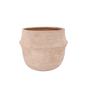 Lisboa Cream Pot Edge 20x20x18cm