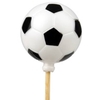 Pick Football Ø4cm+10cm stick white/black