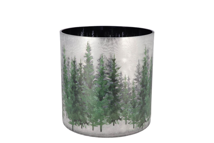<h4>Ruby Silver T-light Forest 15x15cm Nm</h4>