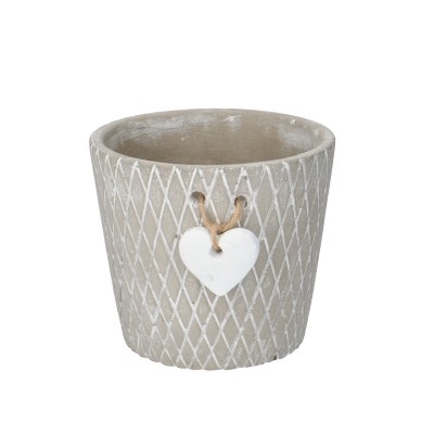 <h4>Mothersday Ceramics Heart deco d12*11cm</h4>