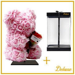 <h4>Decoratie Foam beer/boeket 25cm+stand.</h4>