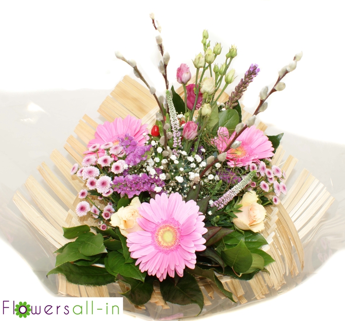 <h4>Boeket bamboo roze</h4>