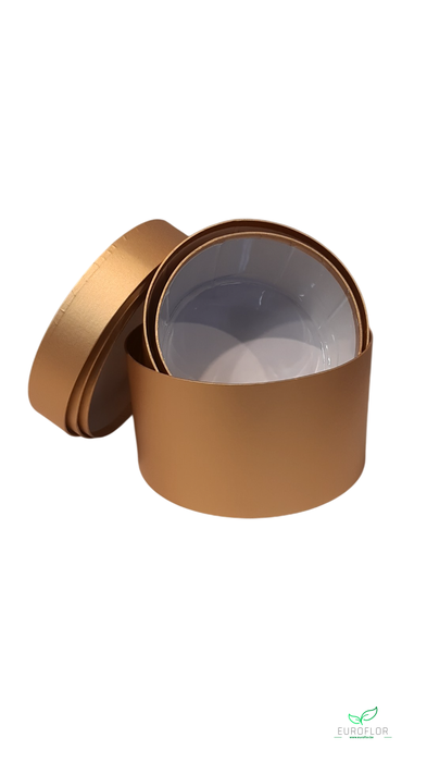 HOEDENDOOS D24XH13 GOLD SET/3 BOX