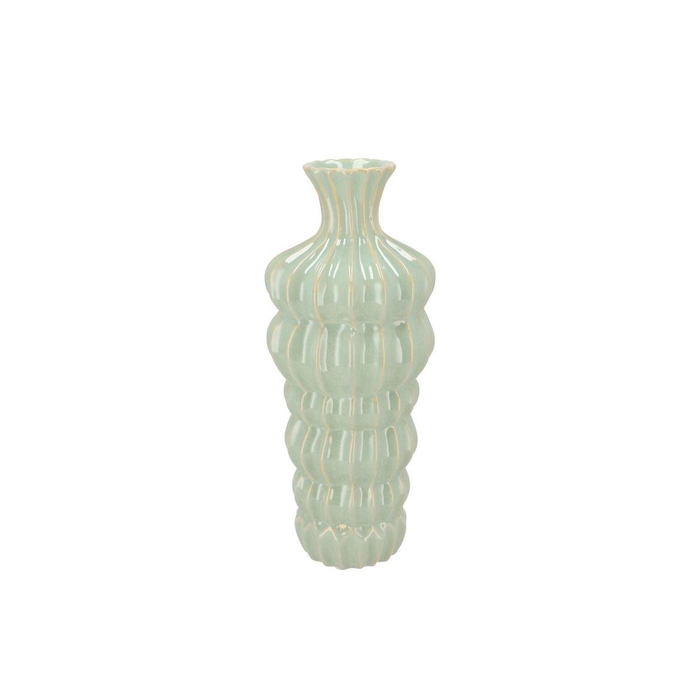 <h4>Dunja Pistache Vase 13x13x32cm</h4>