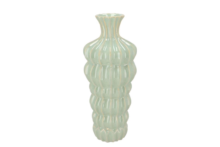 <h4>Dunja Pistache Vase 13x13x32cm</h4>