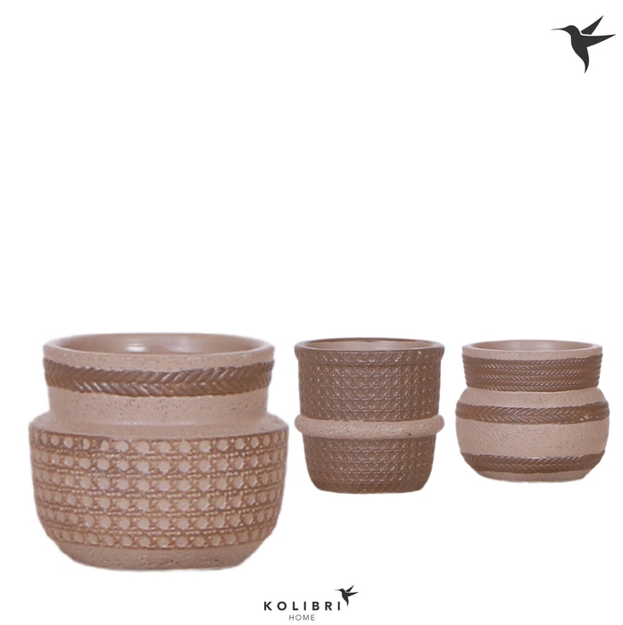 <h4>Kolibri Home Ethnic pot sand mix</h4>