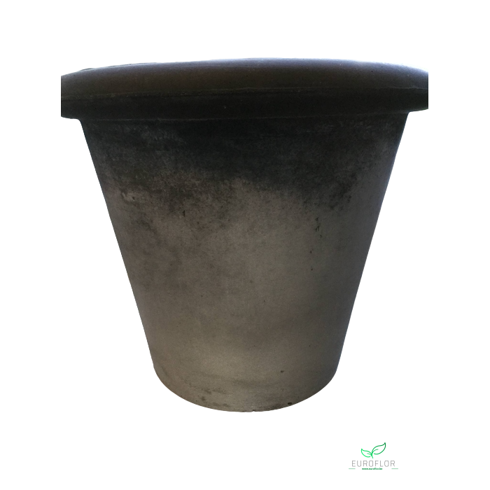 <h4>POT ROND FIBRE LICHTGRIJS D41 H35</h4>