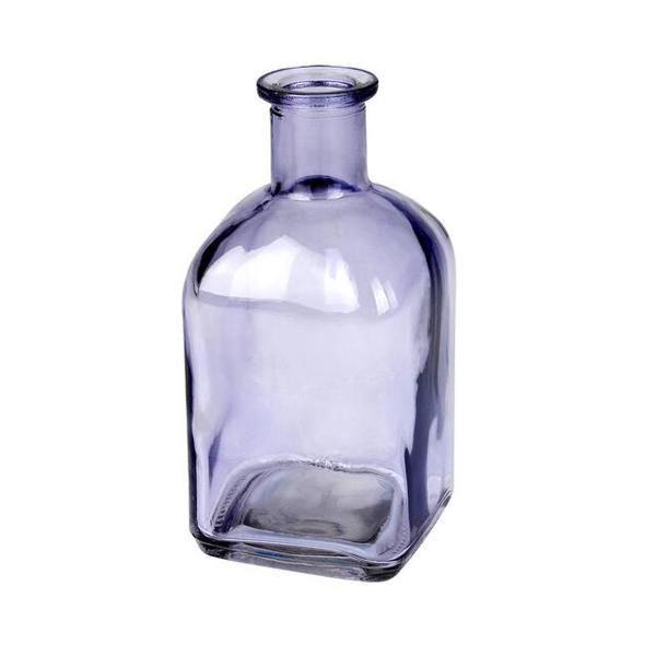 <h4>Vaas Bamako glas L6.5xB6.5xH13cm paars transparant</h4>