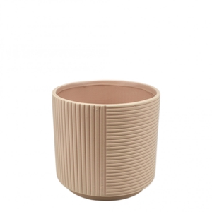 Ceramics Groove pot d13*12.5cm